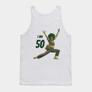 Retro Sally O'Mally I am 50 Tank Top